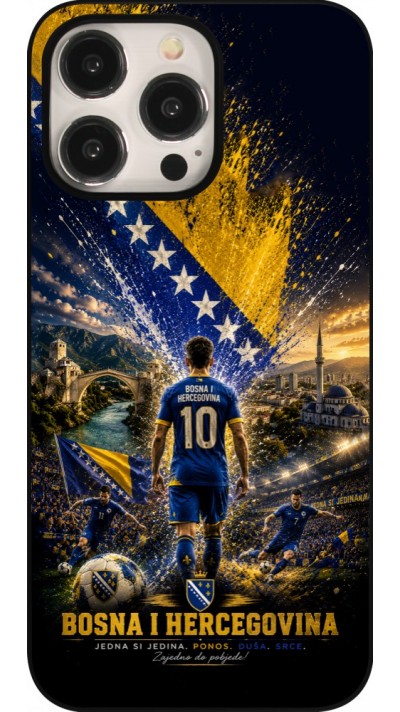 Coque iPhone 15 Pro Max - Football Bosnie-Herzégovine splash 2026
