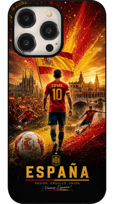 Coque iPhone 15 Pro Max - Football Espagne splash 2026
