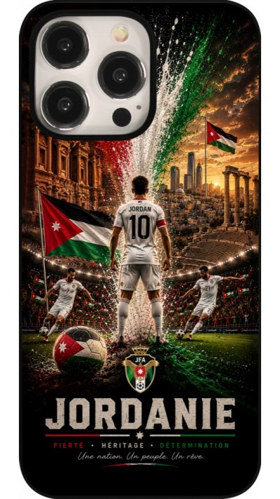 Coque iPhone 15 Pro Max - Football Jordanie splash 2026