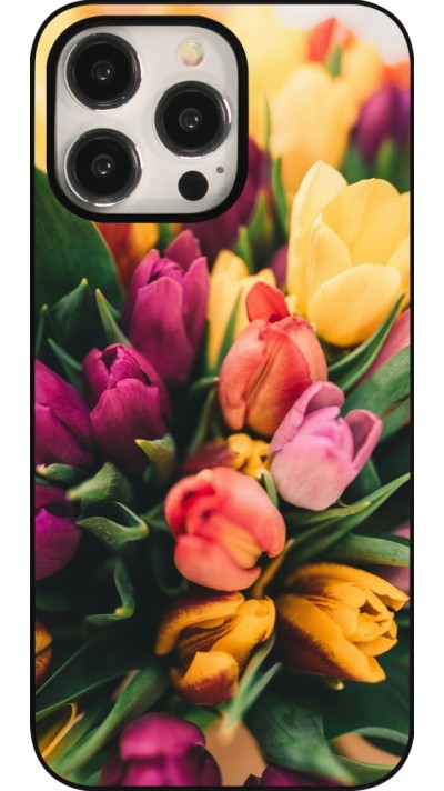 Coque iPhone 15 Pro Max - Bouquet of tulips 2026