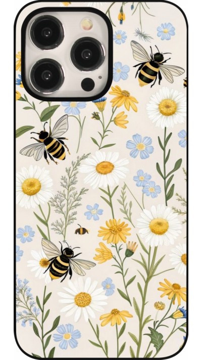 Coque iPhone 15 Pro Max - Pattern bees 2026