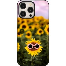Coque iPhone 15 Pro Max - Sunflower with glasses 2026