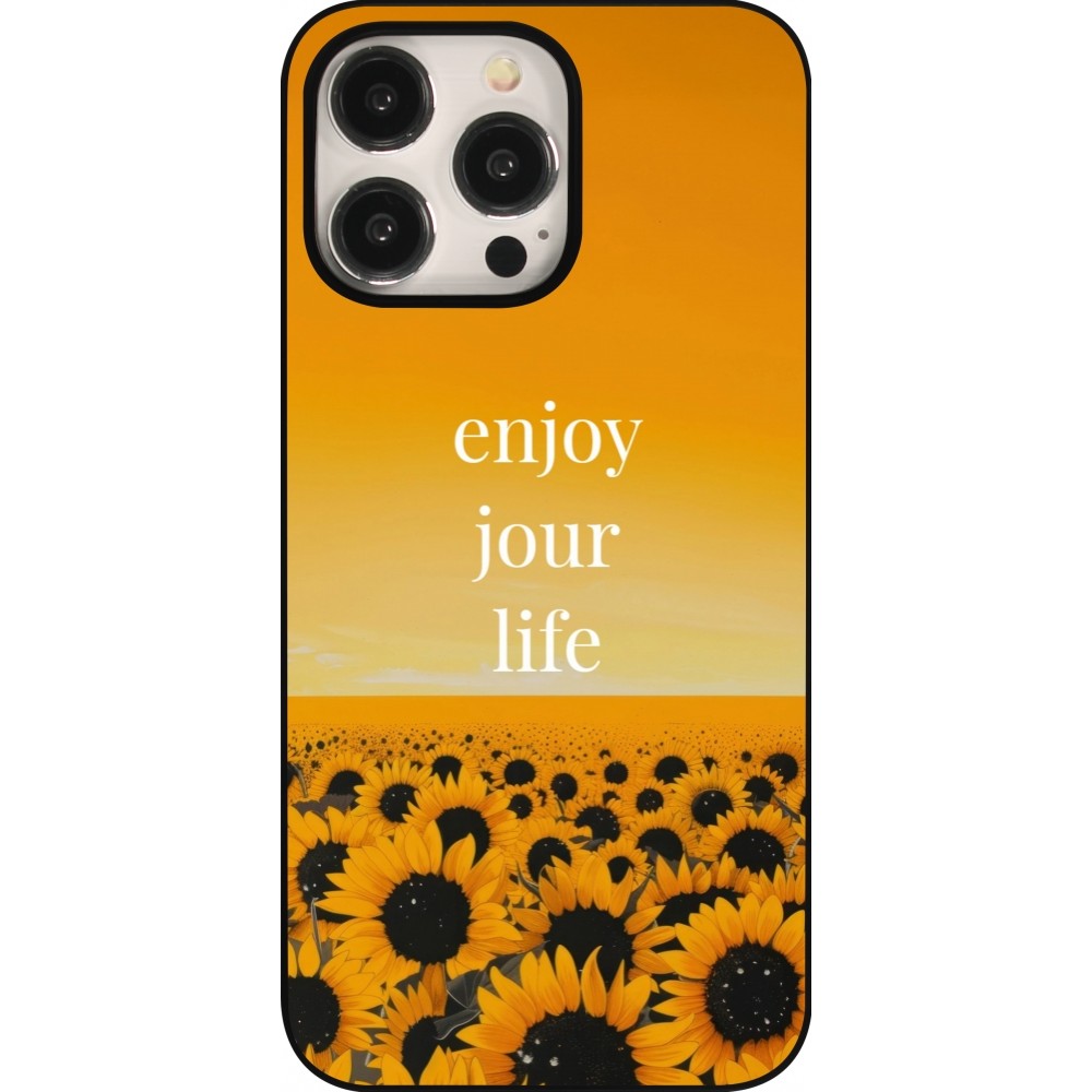 Coque iPhone 15 Pro Max - Summer 2025 Enjoy your life