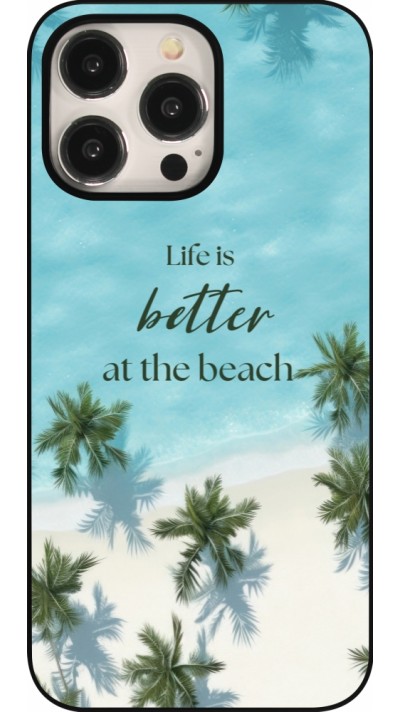 Coque iPhone 15 Pro Max - Summer 2025 Life is better at the beach