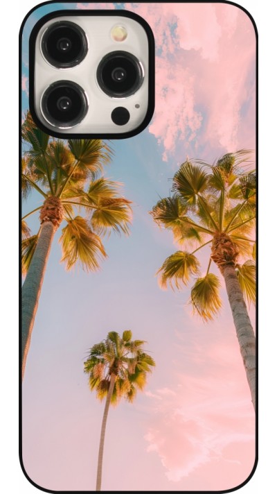 Coque iPhone 15 Pro Max - Summer 2025 Palmiers