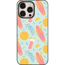 Coque iPhone 15 Pro Max - Summer 2025 Pattern citron