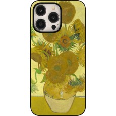 Coque iPhone 15 Pro Max - Tableau art - Les Tournesols - Van Gogh
