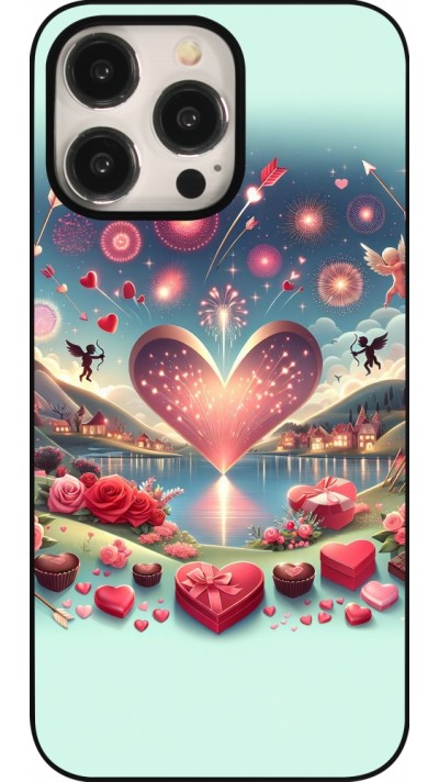 iPhone 15 Pro Max Case Hülle - Valentin 2025 Schick