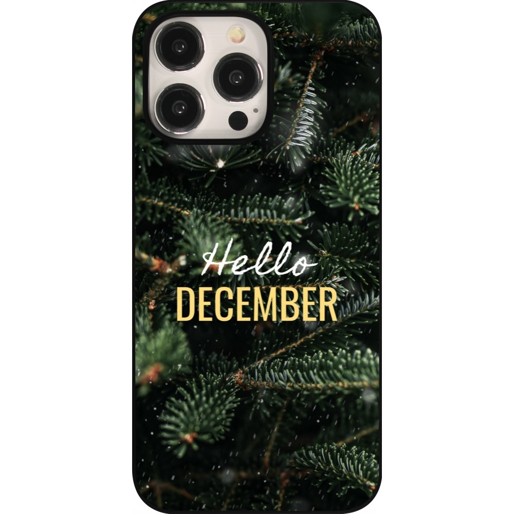 Coque iPhone 15 Pro Max - Winter 25 Winter hello december