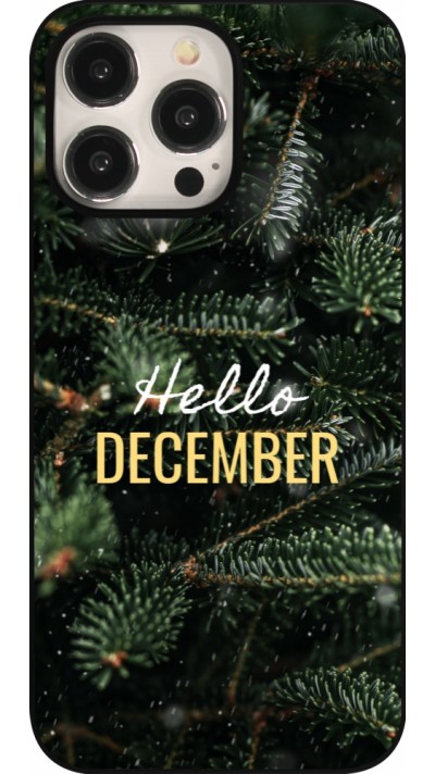 Coque iPhone 15 Pro Max - Winter 25 Winter hello december