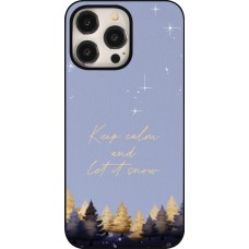 Coque iPhone 15 Pro Max - Winter 25 Winter illustration of trees