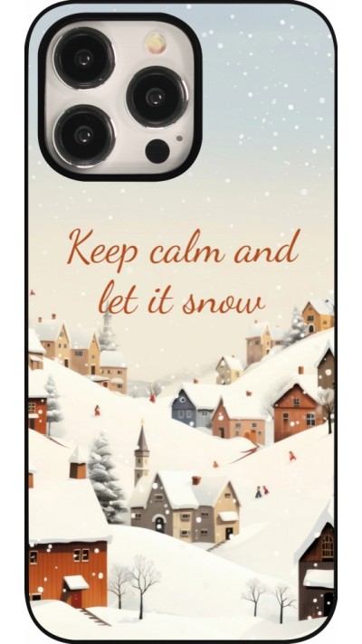 Coque iPhone 15 Pro Max - Winter 25 Winter Keep calm and let it snow