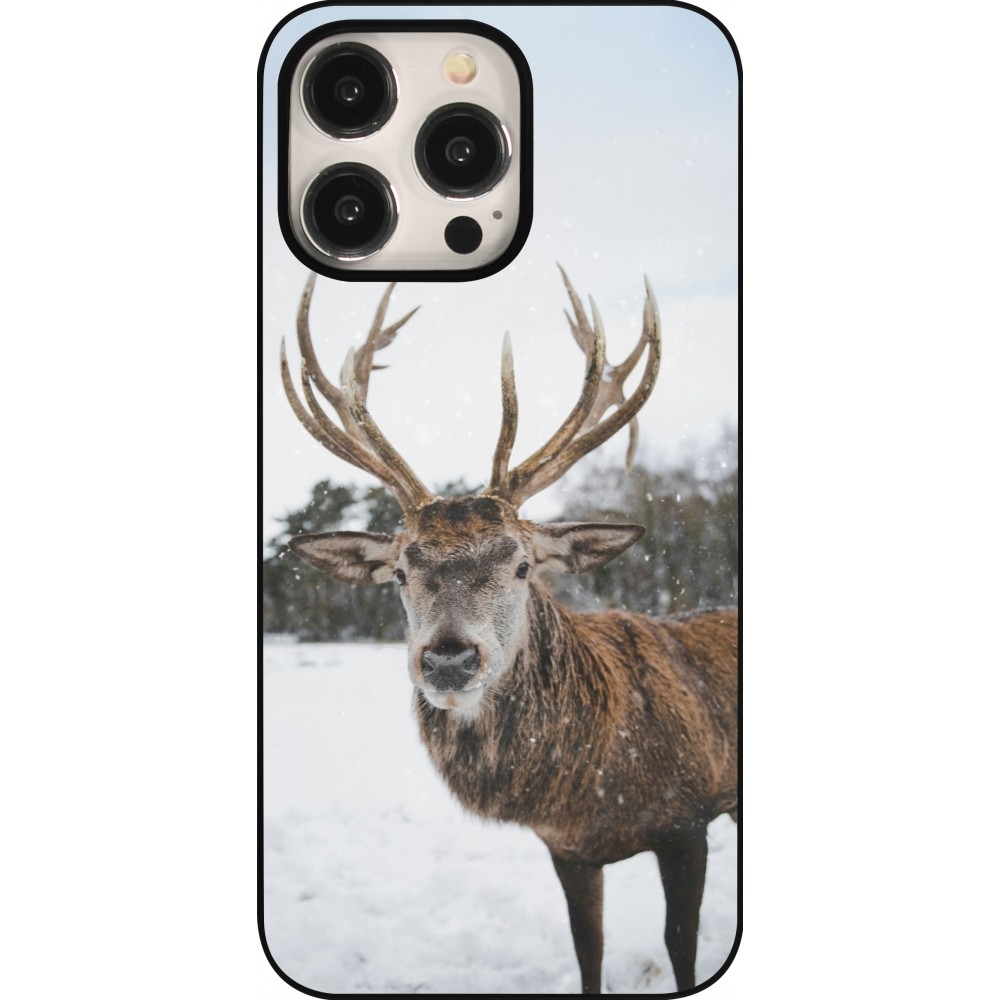 Coque iPhone 15 Pro Max - Winter 25 Winter reindeer