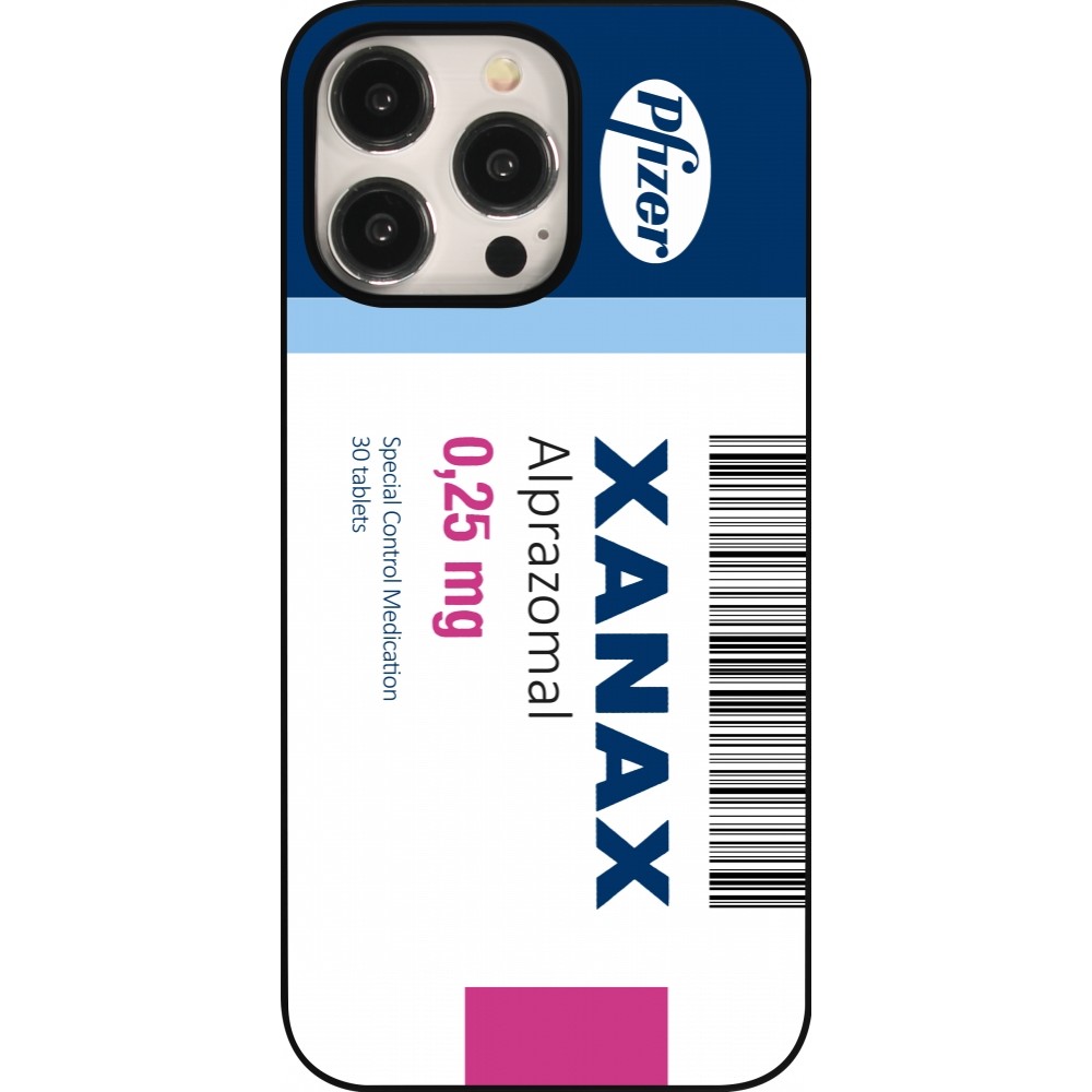 Coque iPhone 15 Pro Max - Xanax Alprazolam 2025