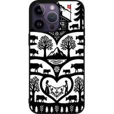iPhone 15 Pro Max Case Hülle - Silikon schwarz Poya Schweiz 2