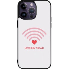 Coque iPhone 15 Pro Max - Silicone rigide noir Saint Valentines Day 26 Love is in the air