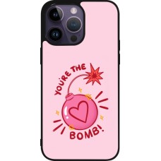 Coque iPhone 15 Pro Max - Silicone rigide noir Saint Valentines Day 26 You are the bomb