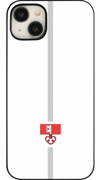 iPhone 15 Plus Case Hülle - Kanton OW weiss