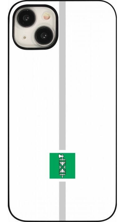 iPhone 15 Plus Case Hülle - Kanton SG weiss