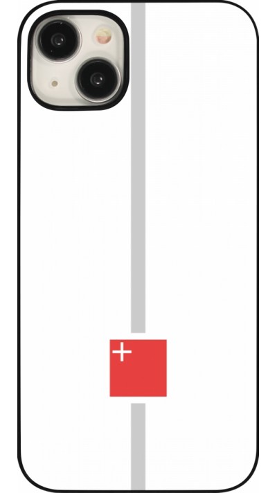 iPhone 15 Plus Case Hülle - Kanton SZ weiss