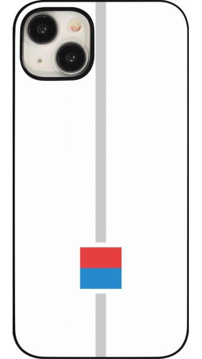 iPhone 15 Plus Case Hülle - Kanton TI weiss