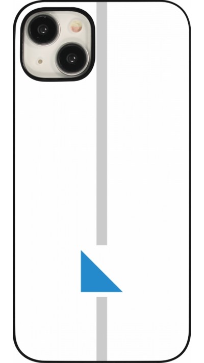 iPhone 15 Plus Case Hülle - Kanton ZH weiss