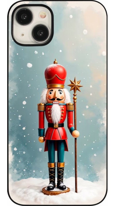 Coque iPhone 15 Plus - Christmas 25 Nutcracker Snow