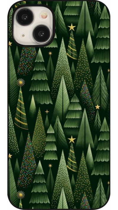 Coque iPhone 15 Plus - Christmas 25 Pattern Xmas Tree