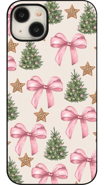 Coque iPhone 15 Plus - Christmas 25 Vintage Ribbons