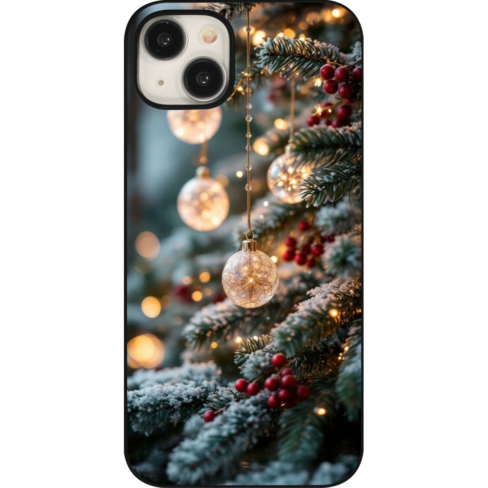 Coque iPhone 15 Plus - Christmas 25 Xmas Decorated Tree
