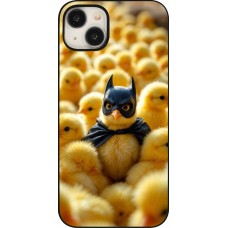 Coque iPhone 15 Plus - Easter 2026 Chicken Batman