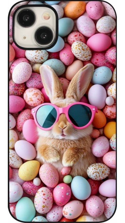 Coque iPhone 15 Plus - Easter 2026 Rabbit fun
