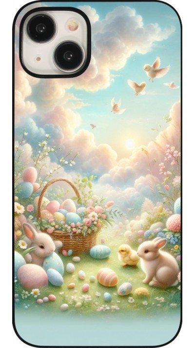 iPhone 15 Plus Case Hülle - Ostern 2025 Pastell Ostern