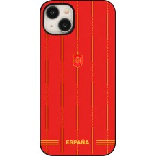 Coque iPhone 15 Plus - Maillot de football Espagne 2026 personnalisable