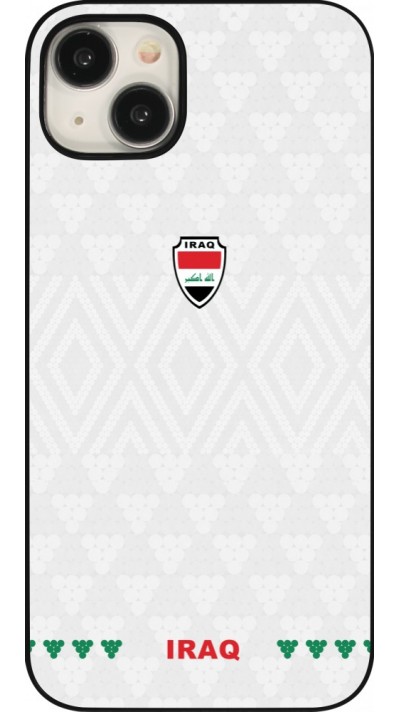 Coque iPhone 15 Plus - Maillot de football Irak 2026 personnalisable