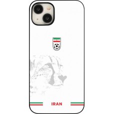 Coque iPhone 15 Plus - Maillot de football Iran 2026 personnalisable