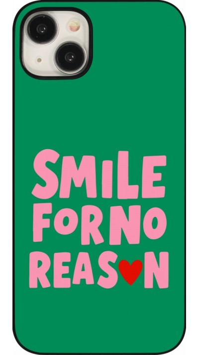 Coque iPhone 15 Plus - Smile for no reason 2026