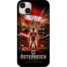 Coque iPhone 15 Plus - Football Autriche splash 2026