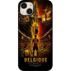 Coque iPhone 15 Plus - Football Belgique splash 2026