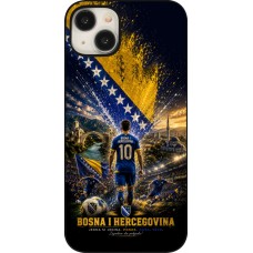 Coque iPhone 15 Plus - Football Bosnie-Herzégovine splash 2026