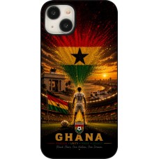 Coque iPhone 15 Plus - Football Ghana splash 2026