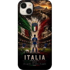 Coque iPhone 15 Plus - Football Italie splash 2026