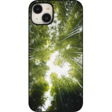 Coque iPhone 15 Plus - Spring 23 forest blue sky