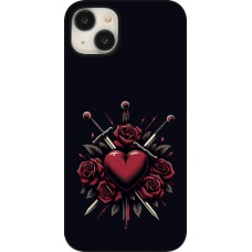 Coque iPhone 15 Plus - Valentine 2024 gothic love