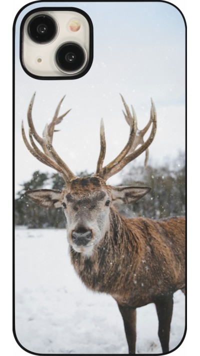 Coque iPhone 15 Plus - Winter 25 Winter reindeer