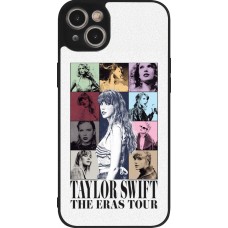 Coque iPhone 15 Plus - Silicone rigide noir Taylor Swift The Eras Tour