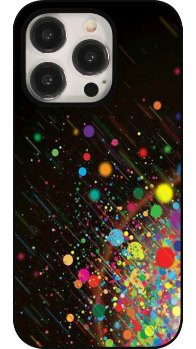 iPhone 15 Pro Case Hülle - Abstract Bubble Lines