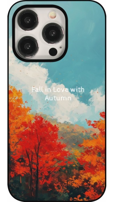 Coque iPhone 15 Pro - Autumn 25 Fall in love