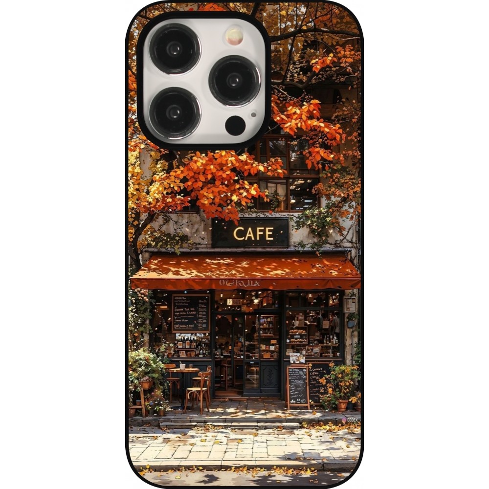Coque iPhone 15 Pro - Autumn 25 Coffee shop