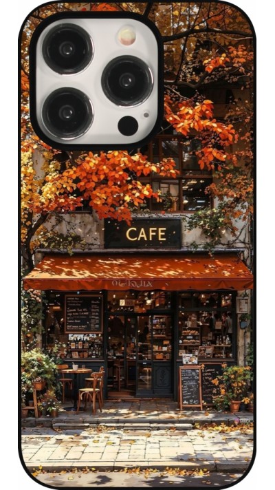 Coque iPhone 15 Pro - Autumn 25 Coffee shop